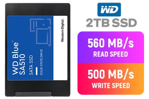 WD Blue SA510 2TB SSD